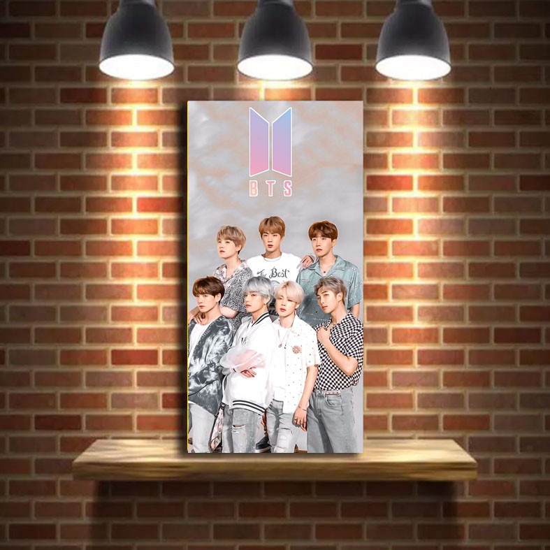 Wall Decor Poster Pajangan Hiasan Dinding Pop Art BTS Berkualitas BTS-01