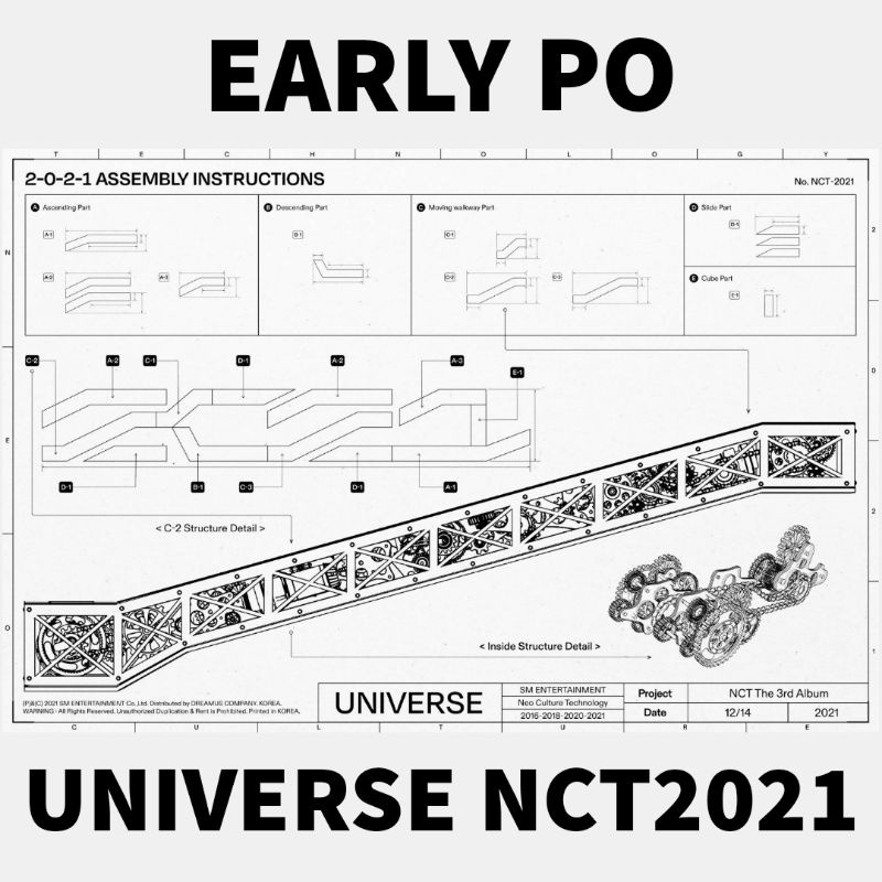 [KHUSUS PO] EPO ALBUM NCT2021 UNIVERSE