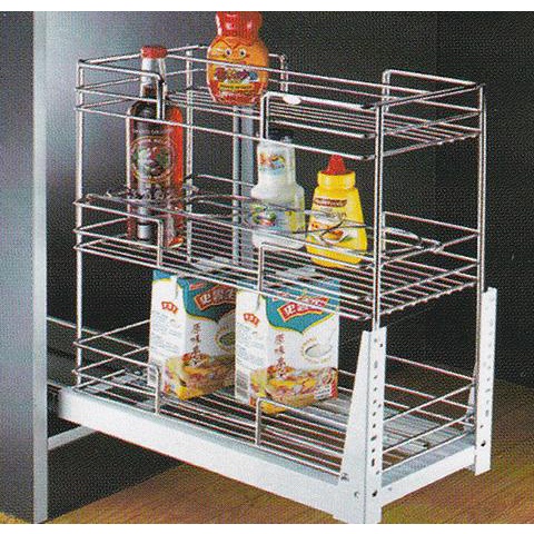 Rak Dapur - Rak Botol Dan Makanan Tarik Winston Ww023D