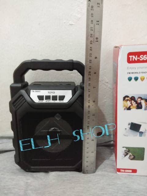 Speaker bluetooth toyo tn s668/ speaker multimedia toyo s668/ speaker portable/ speaker multifungsi