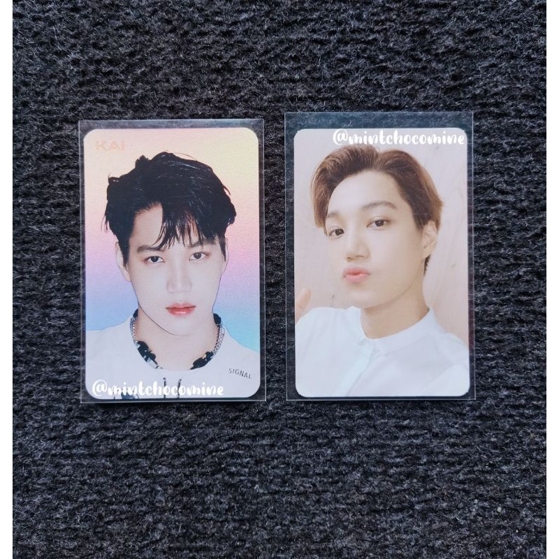 Kai Photocard (PC) SuperM Jopping Korean B Ver + Kai Standee Holo SuperM 100 Ofc [BACA DESKRIPSI]