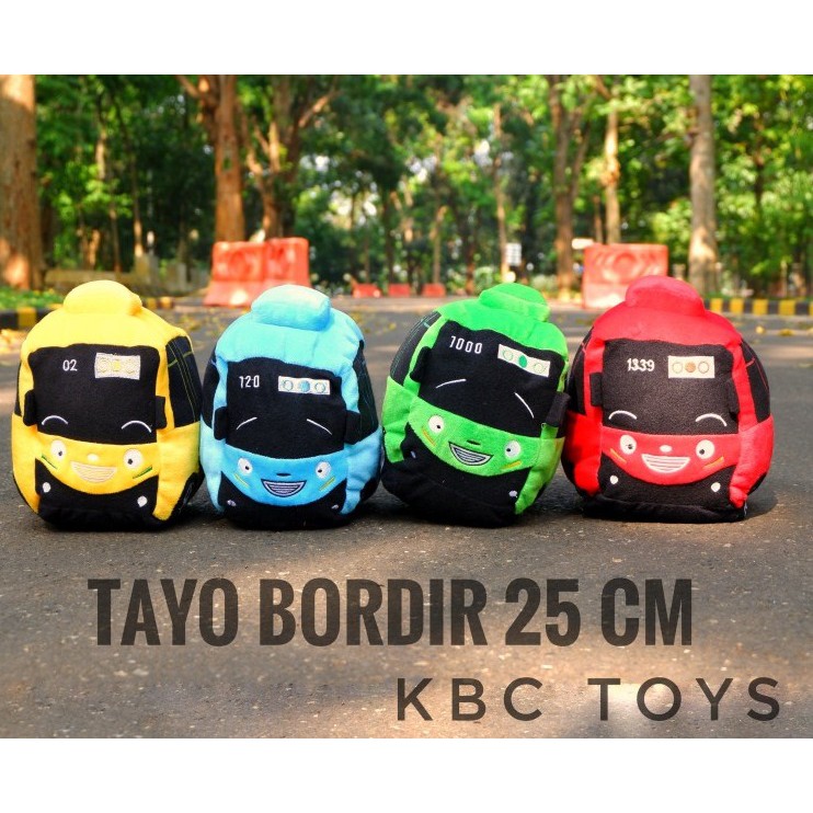 [TERBARU] Boneka tayo/ Bus kecil tayo bordir dan kawannya cocok untuk kado anak