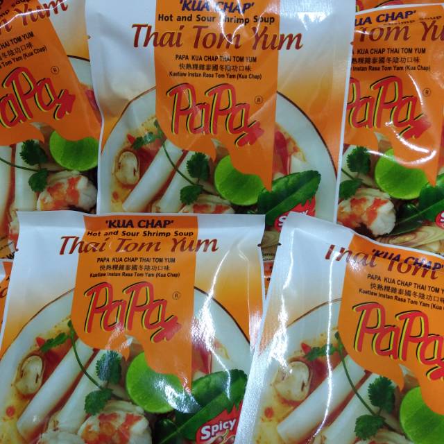 

Kwe chap/papa/Thai tom yun n papa original