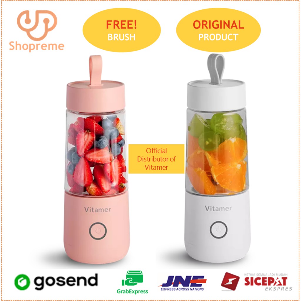 Jual Vitamer Portable Blender / Juicer PREMIUM 350 Ml for Travelling