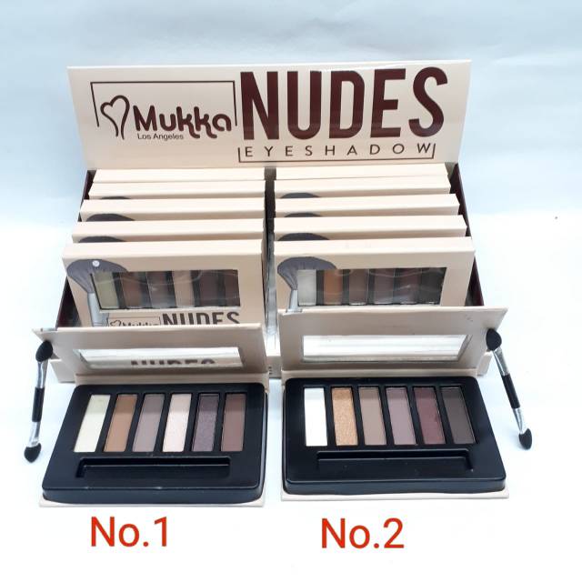 MUKKA EYESHADOW NUDES / 2.SERI