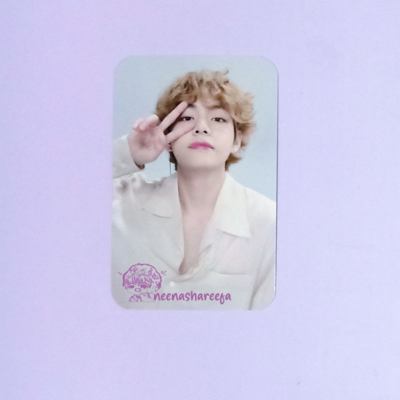 Butter 777 Event BTS V Taehyung Official Photocard