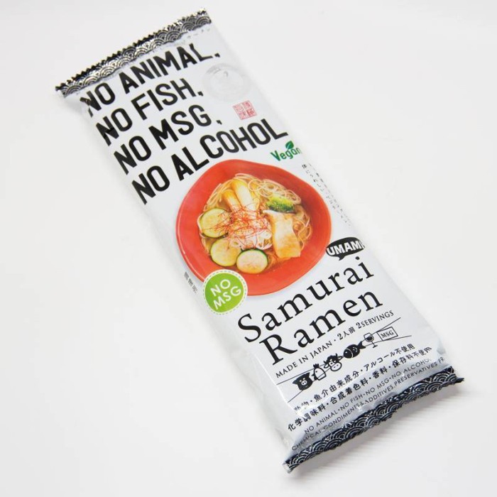 

SAMURAI Vegan Halal Ramen Umami Made in Japan