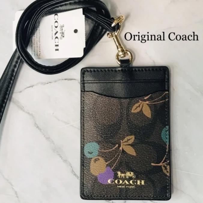 

Office & Stationery | Document Organizer | Coach Original Lanyard Id Case Flower Limited Edition | Best Seller
