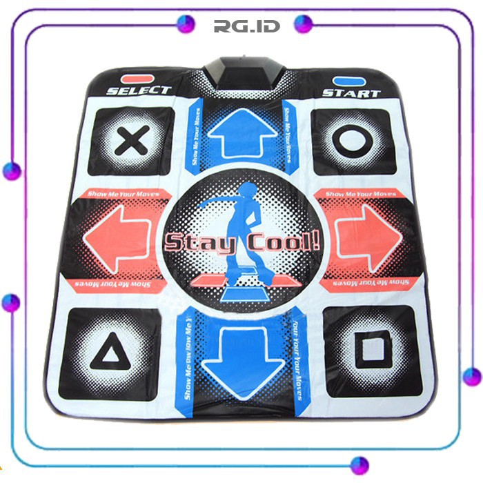 Grab Medan Karpet MatrasDDR Dance Dance Revolution Anti Slip USB RCA Pad Dancepad Nendo 051600