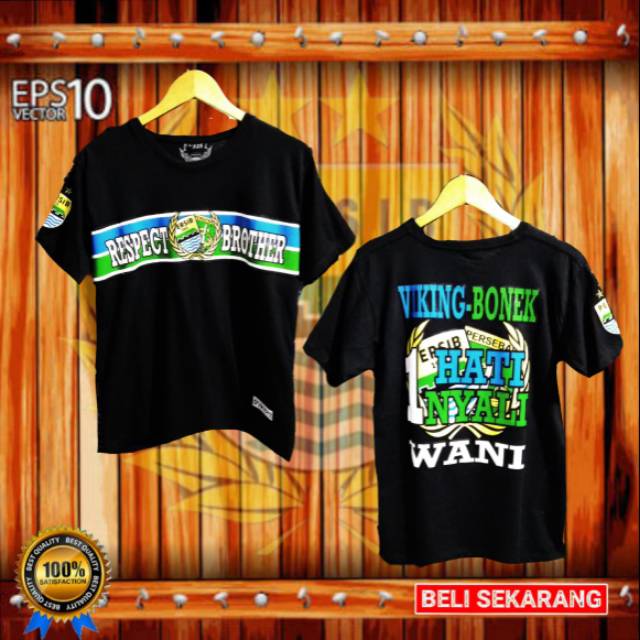 Kaos bonvik persib persebaya resfect pria wanita