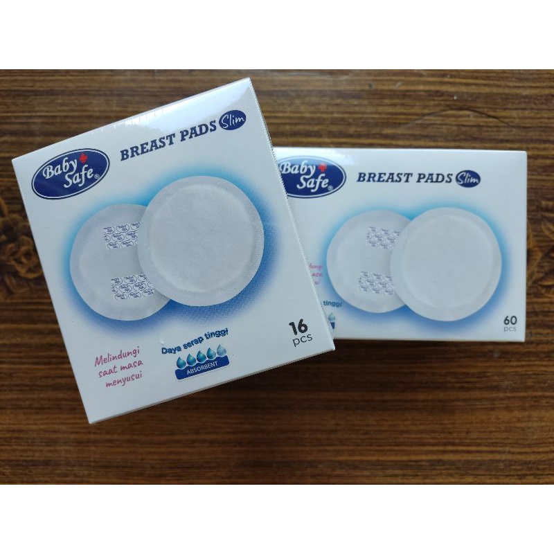 BABY SAFE Breast Pads Breastpads tebal dan slim 36 56 60