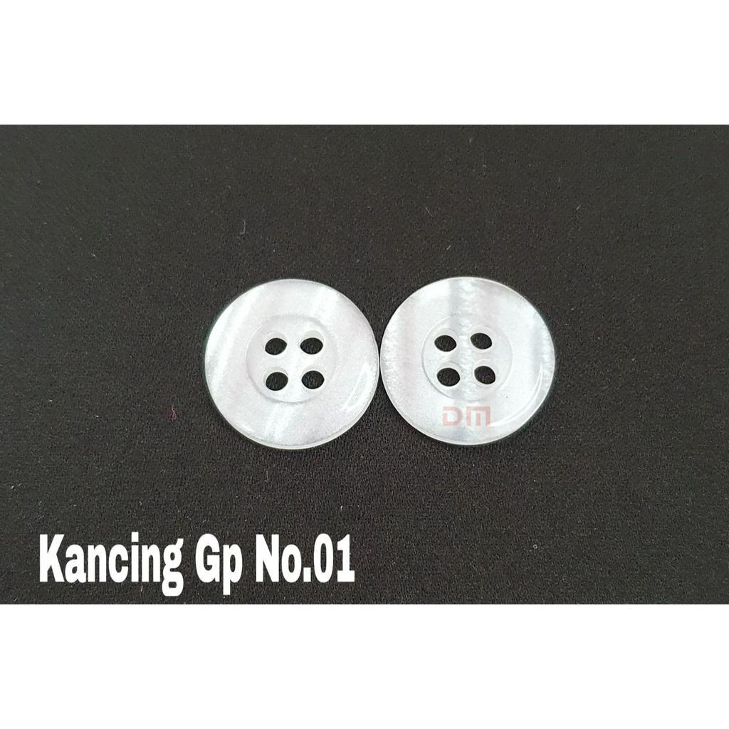 Kancing Jas/Blazer Warna lubang empat #01