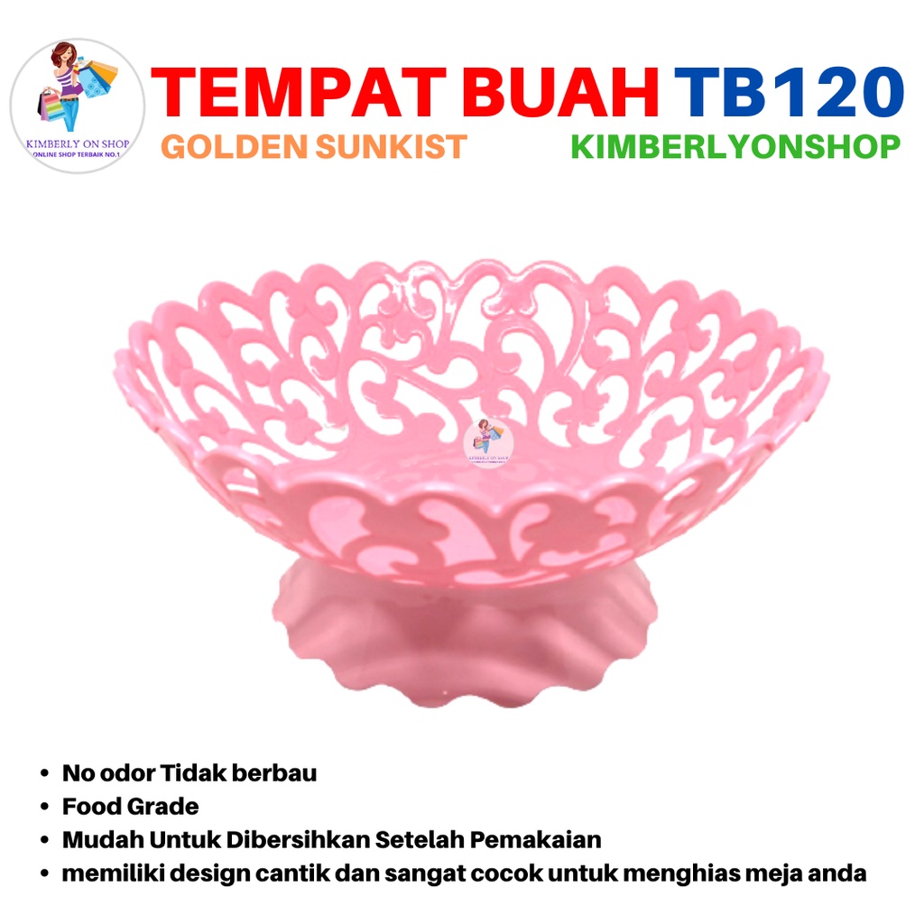 Tempat Buah Piring buah Wadah saji buah TB 120 Golden Sunkist