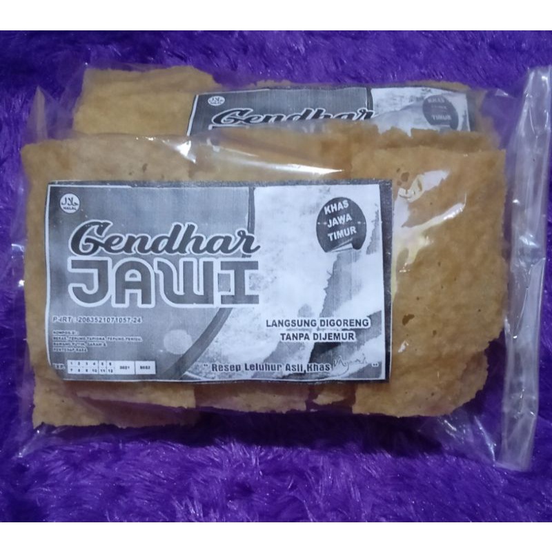 

Kerupuk gendar Jawi