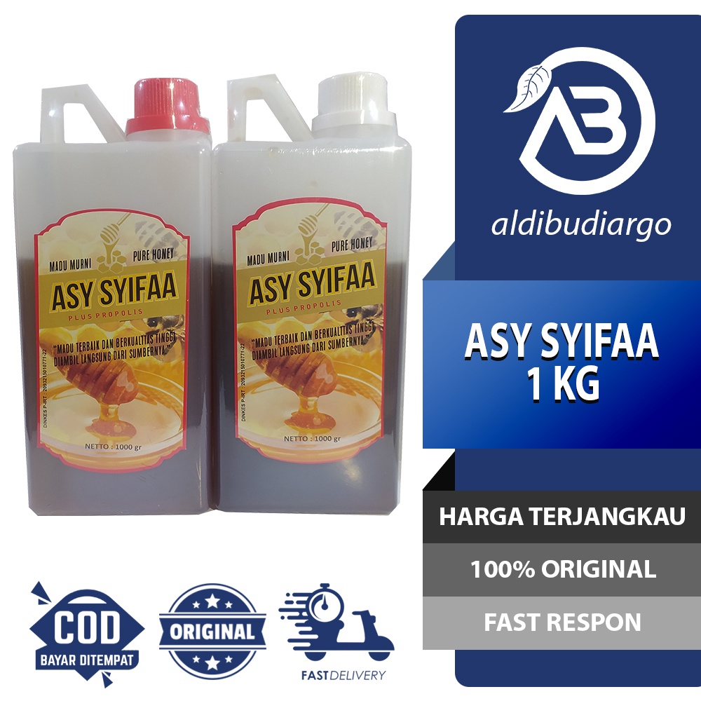 

MADU MURNI PURE HONEY ASY SYIFAA 1 KG | MADU ASYIFA | MADU KALIMANTAN ASY SYIFAA