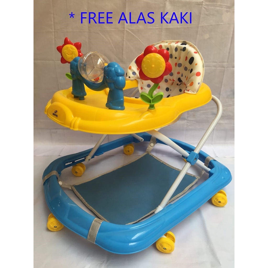 SPACE BABY Baby Walker SB 306 Roller &amp; Sunflower Toys SPACEBABY [ * FREE PACKING DUS ALAS ]