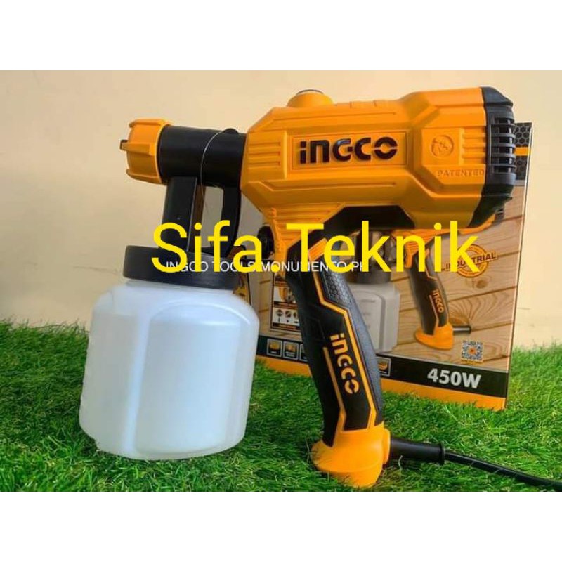 spray gun listrik semprotan cat INGCO SPG3508