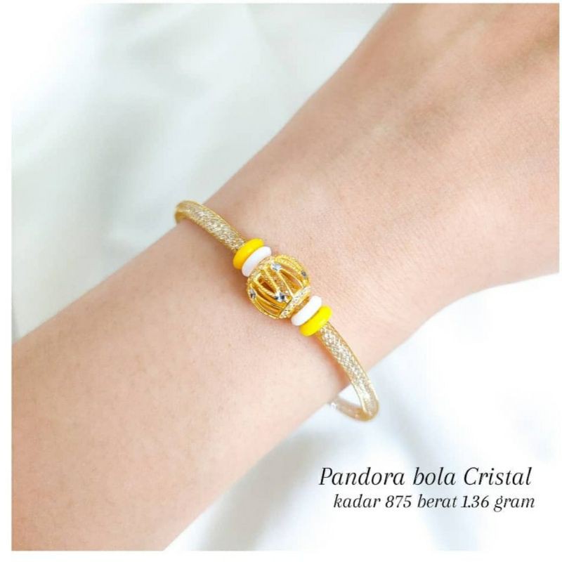 Murah NEW Gelang Lilit Mewah Elegant Emas Asli Elegan