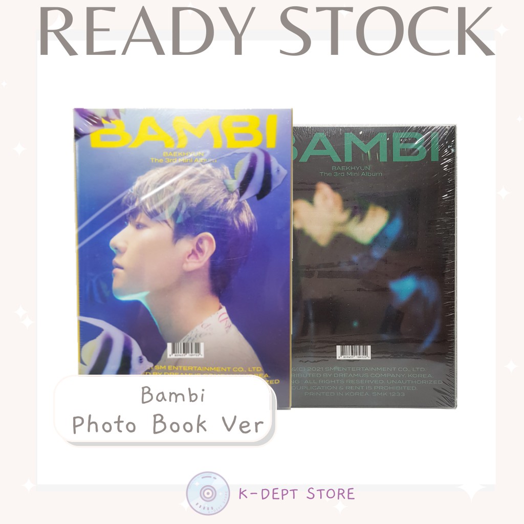 BAEKHYUN BAMBI PHOTOBOOK VER.