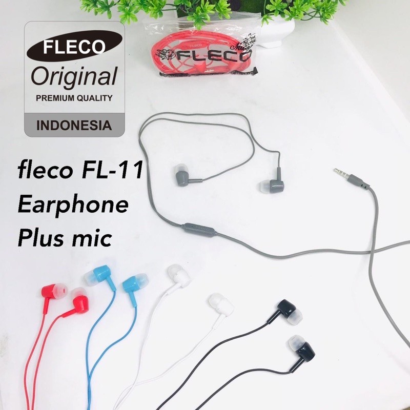 PROMO HANDSFREE FLECO FL11/ EARPHONE FL11 ORIGINAL