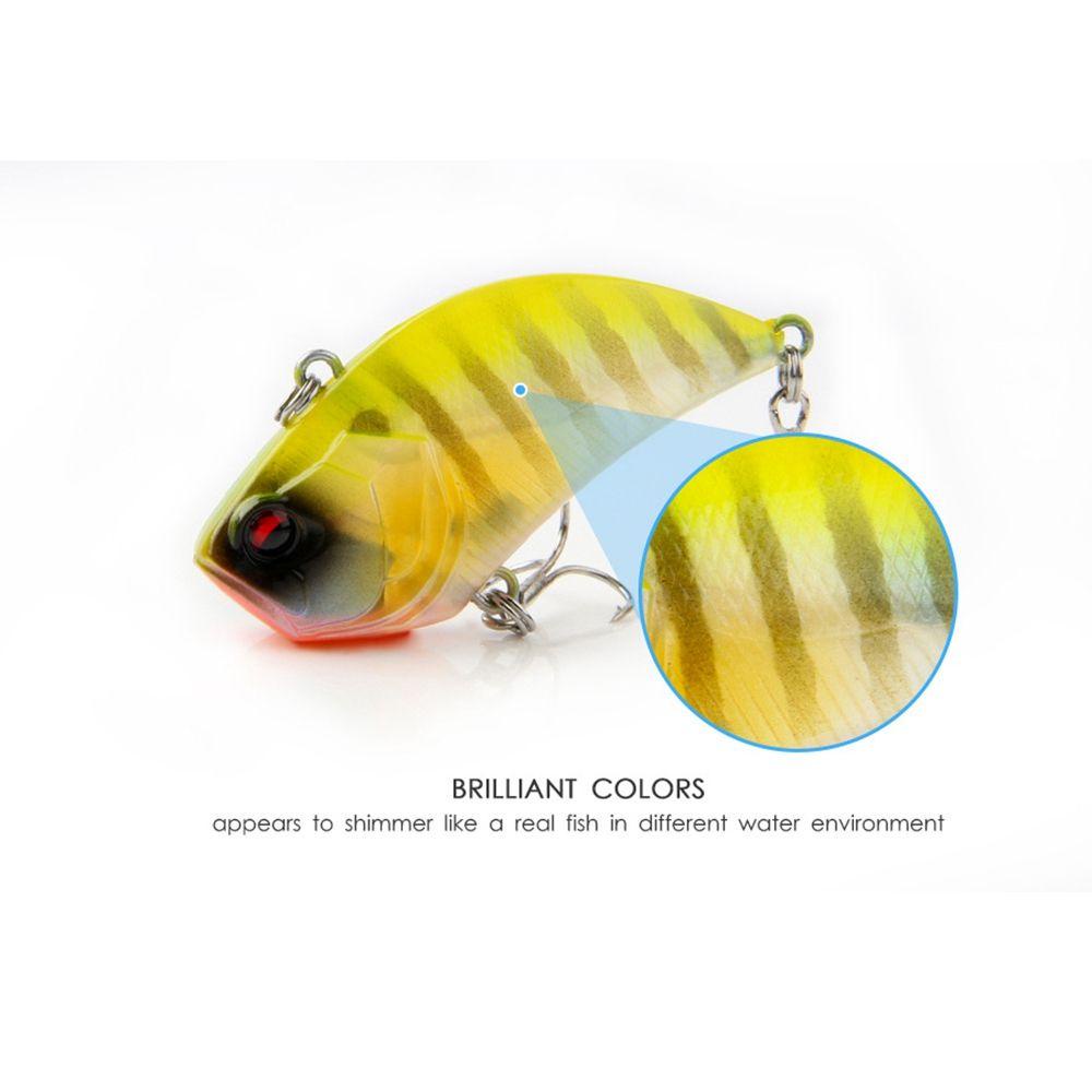 Umpan VIB Gemetar Nanas ABS Crankbaits Pike Tengger Minnow Lures