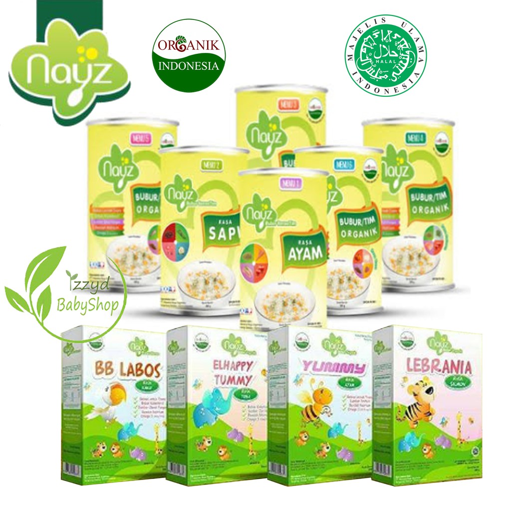 NAYZ BUBUR BERAS TIM BAYI ORGANIK nay�z nays Shopee