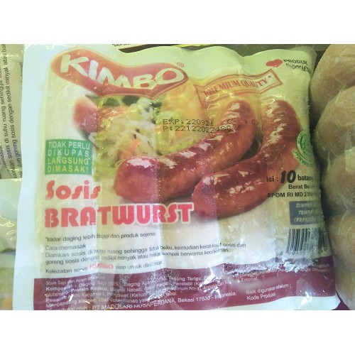 

Sosis KIMBO Mini Bratwurst 500gr