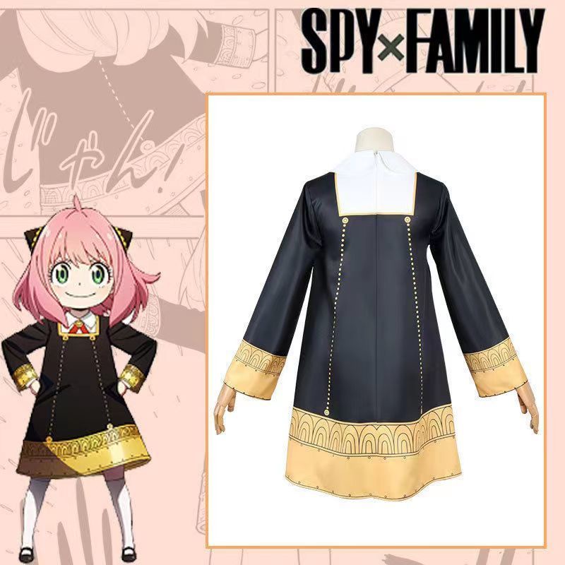 [MikanHiro Store] READY STOCK COSTUME ANYA SPY X FAMILY FULL SET COSPLAY ANYA SPY X FAMILY