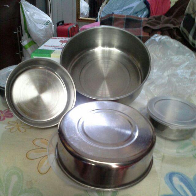 [dapat 5 Pcs ]rantang Susun 5 Stainless / Protect Fresh Box