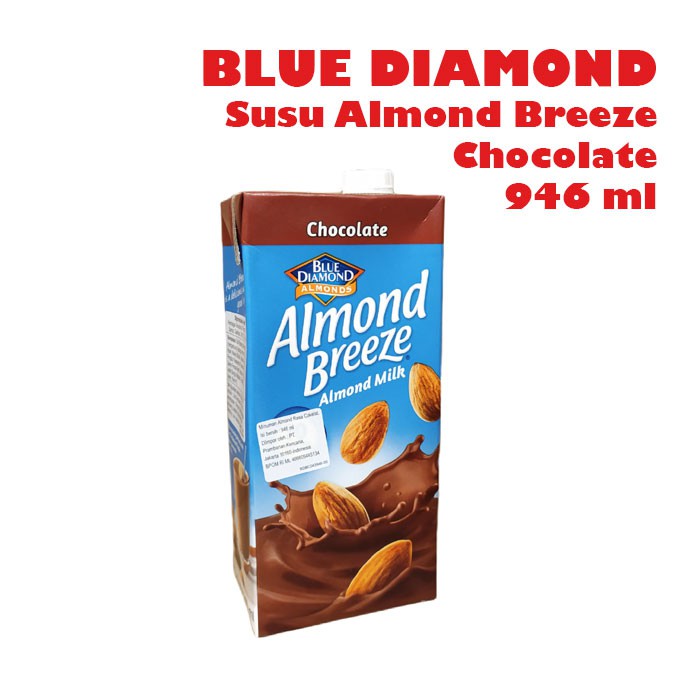 Jual Blue Diamond Susu Almond Breeze Milk Rasa Chocolate 946 Ml ...