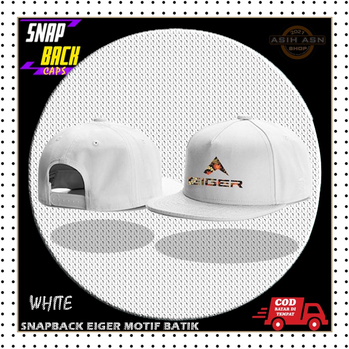 BISA COD ~TOPI SNAPBACK CAPS DISTRO PRIA MOTIF BATIK - HATS PREMIUM QUALITY / AKSESORIS FASHION PRIA