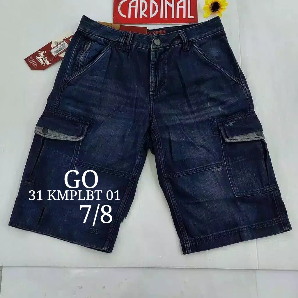 gof 31-KPL 2 CARDINAL KEMPOL CASUAL Celana Pendek Cowok Celana Kempol Fashion Pria Brand Kekinian