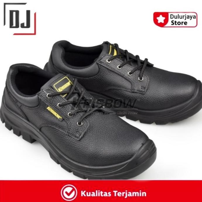 Sepatu Safety Krisbow Maxi 4 Inch / Sepatu Shoes Krisbow Maxi - 39 Agussucipto58