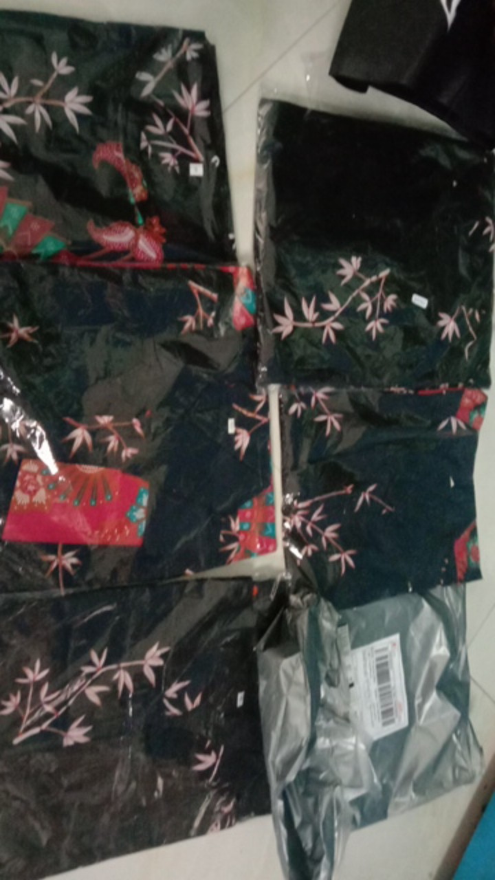 Maura Couple Adelia- Sania Ruffle Batik Couple Ori Ndoro Jowi Dnt Garansi Termurah