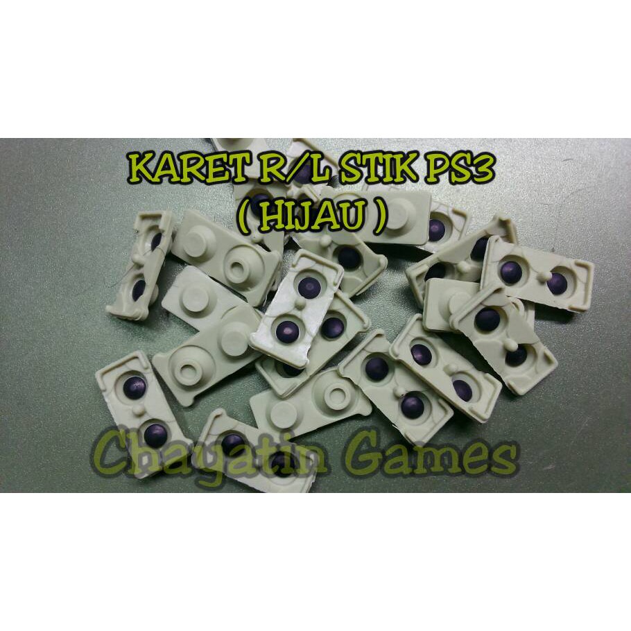 Karet R/L PS3 Hijau Harga Per 1pcs