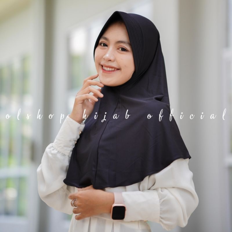 Bergo Jersey Hamidah / Hijab Menutup Dada