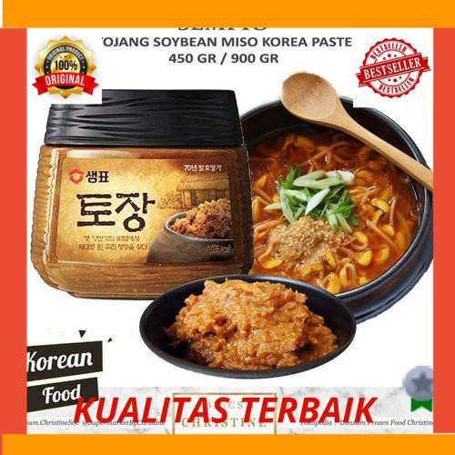 

New SOYBEAN PASTE TOJANG SOYBEAN PASTE SEMPIO SOYBEAN MISO PASTE 450 GR