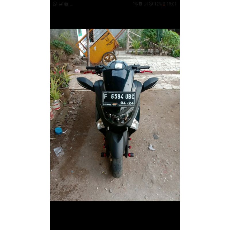 Spion lipat Nmax Model Cool Maxi Variasi 3 in 1 LED DRL Sein Kaca
