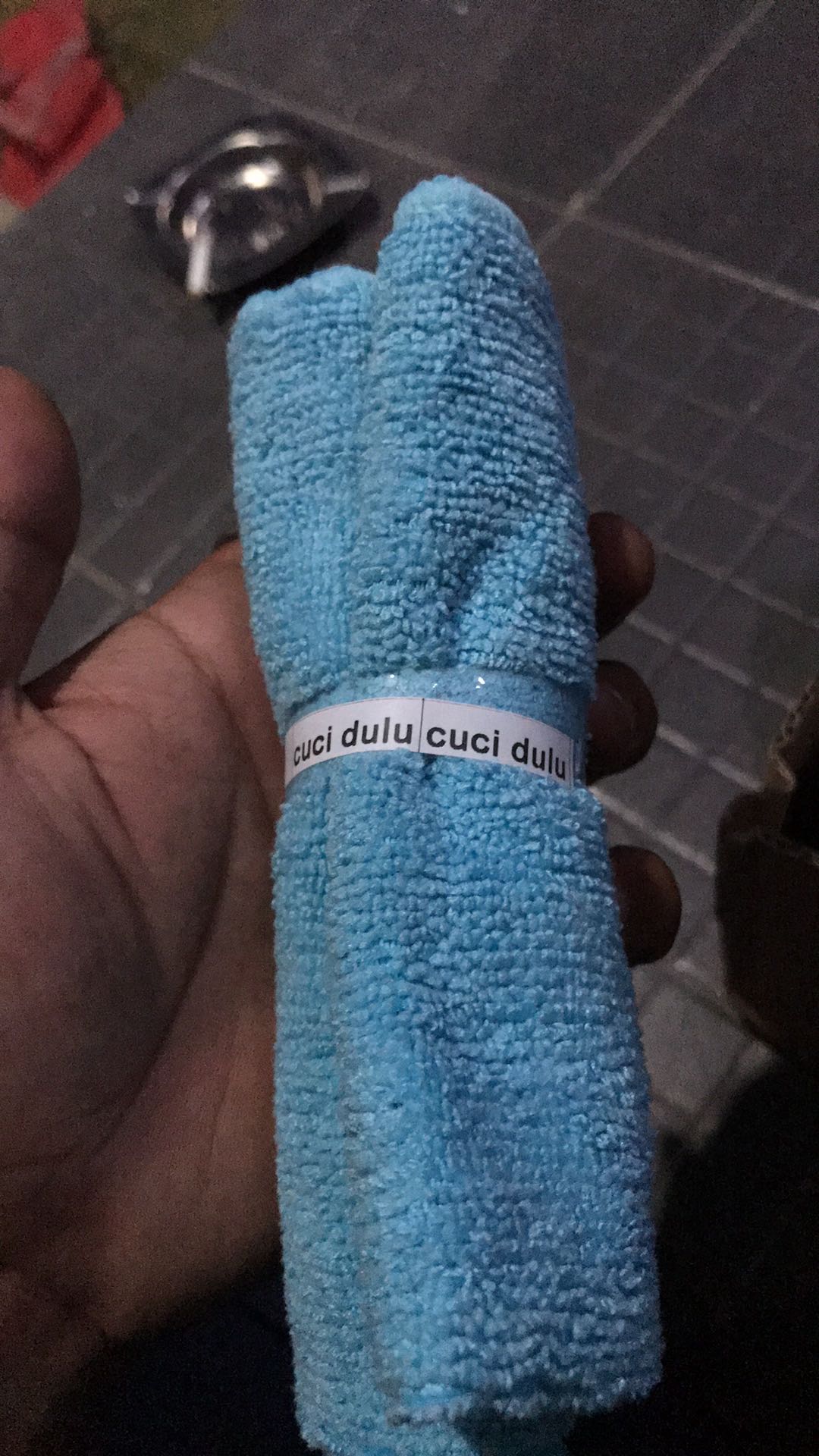 Pin Microfiber Towel - Lap Daya Serap Tinggi