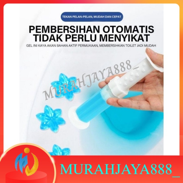 Toilet gel cleaner pewangi ruangan kloset aromatic tembakan gel pewangi toilet sabun pengharum toile