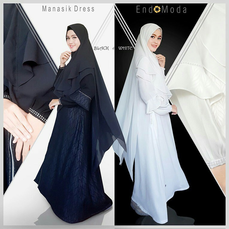Gamis wanita muslimah MANASIK DRESS ENDOMODA