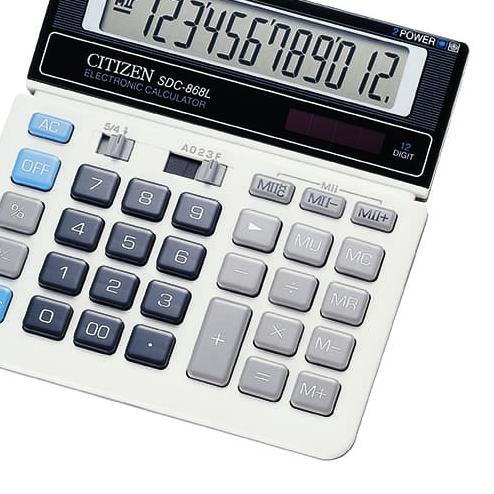

✱ KALKULATOR CITIZEN SDC 868L CALCULATOR ❇