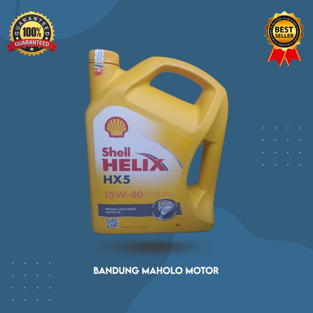 Shell HX5 4L oli mobil murah