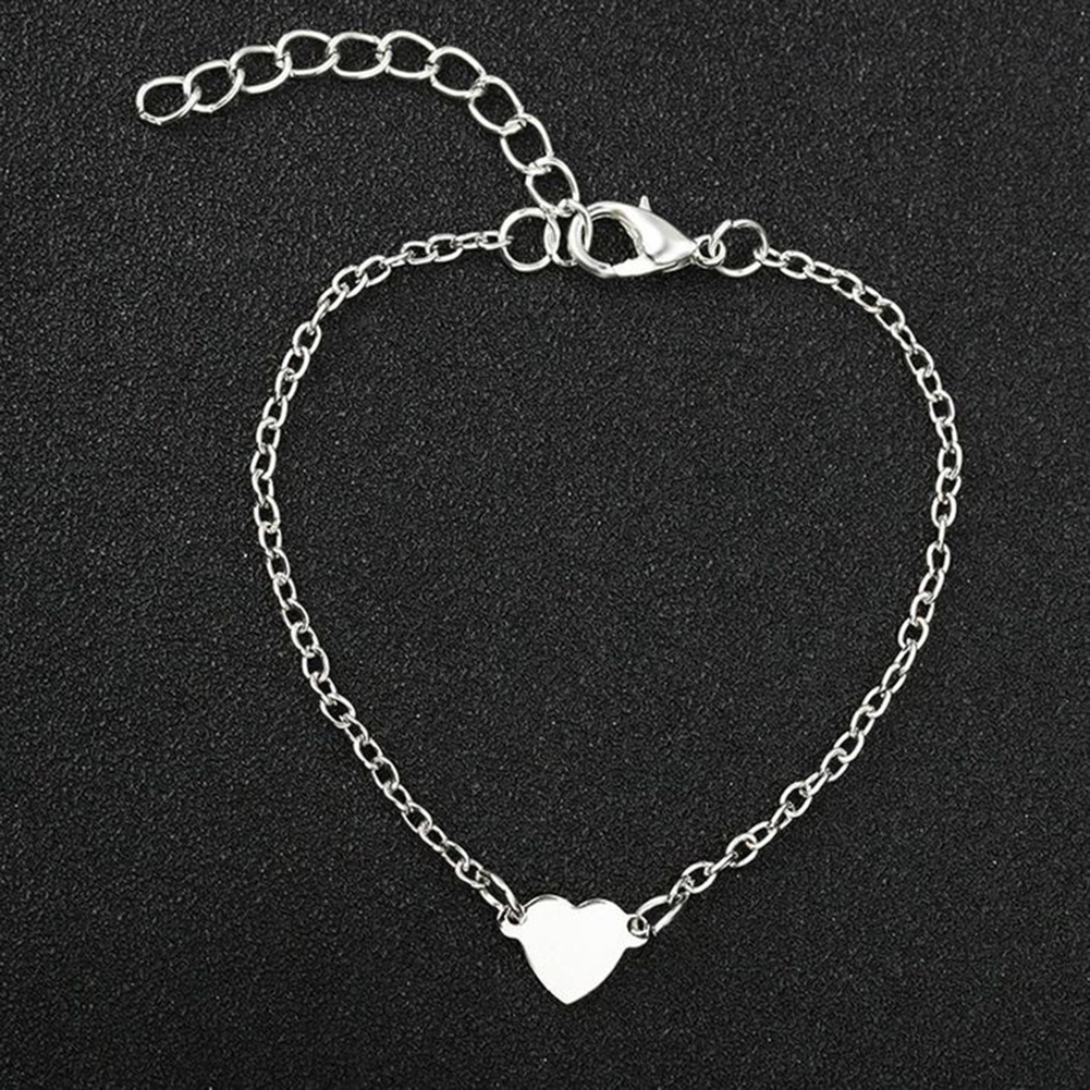 Hu Hu Hu Hu Hu Alat Bantu Pasang Kacamata♡ Gelang Bangle Minimalis Bentuk Hati Untuk Hadiah Valentine Wanita