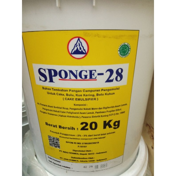 

SP sponge 28, 50 gr REPACK.