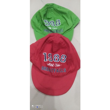 Topi anak 1-3th 2pcs(PRELOVED)