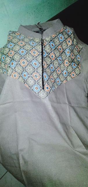 Baju Koko Couple Koko Batik Abu02  Koko Ayah Anak Koko Couplekoko Murah Koko Songket Koko Katun