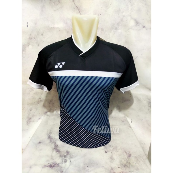 BAJU BADMINTON DEWASA ATASAN BADMINTON Y166P JERSEY BULUTANGKIS