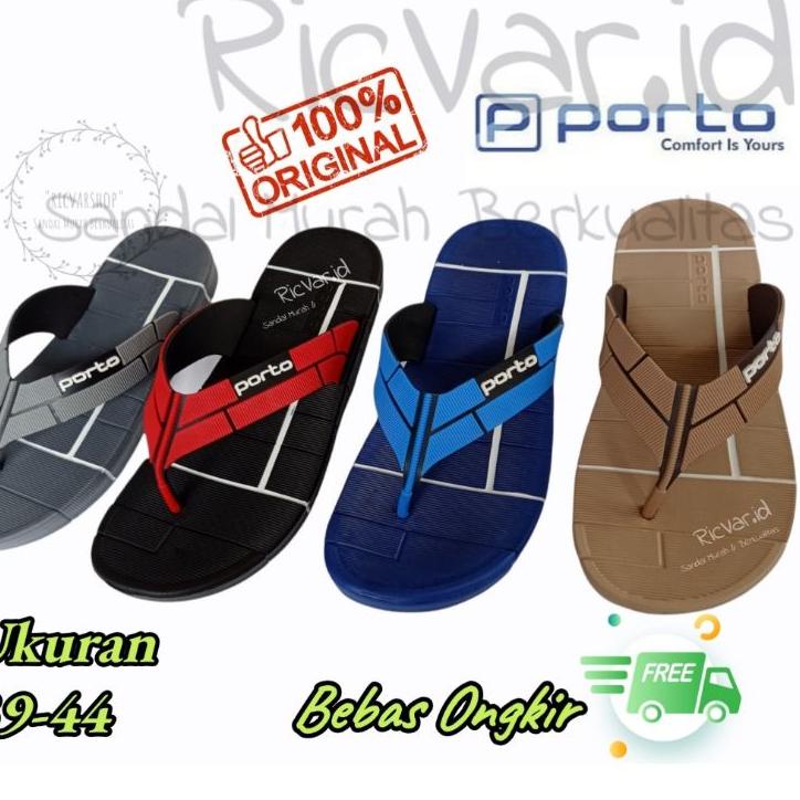 Murah Porto 1034/Sandal jepit Pria/Sandal Jepit Wanita/Sandal Karet Pria/Sandal Karet Wanita/Sandal 