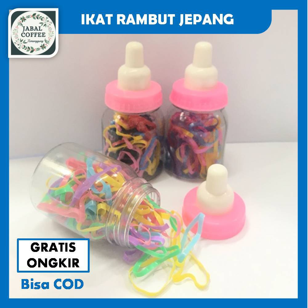 Karet Jepang Dot Mini / Karet Kunciran / Ikat Rambut Karet Jepang Dot / Ikat Rambut Dot J89